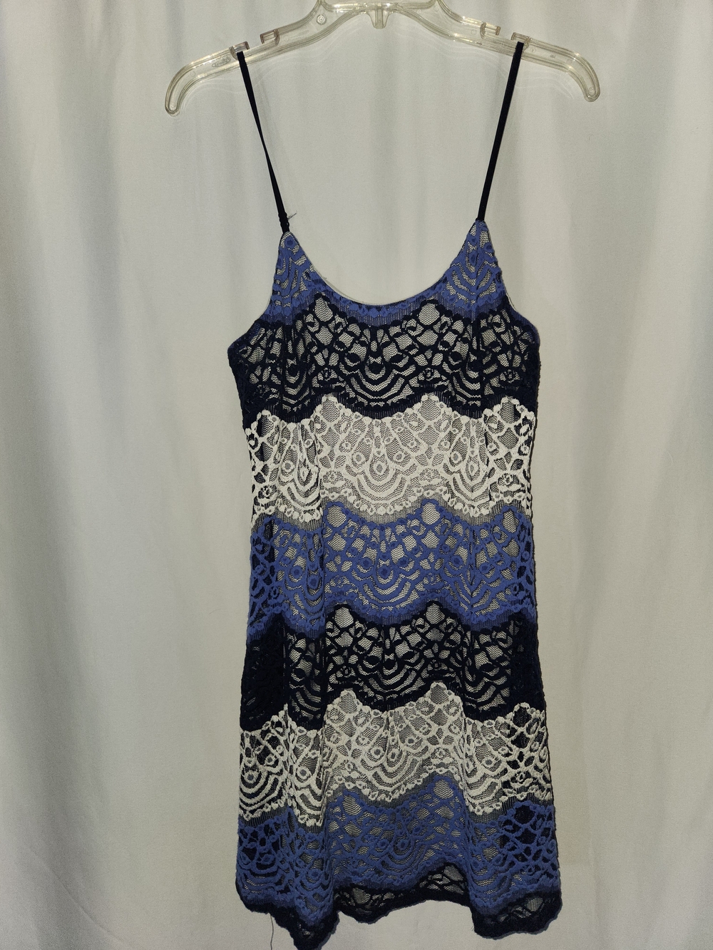 Emerald Sundae Lace Stripe Slip Dress #beach #summer #flattering #delicate #chic